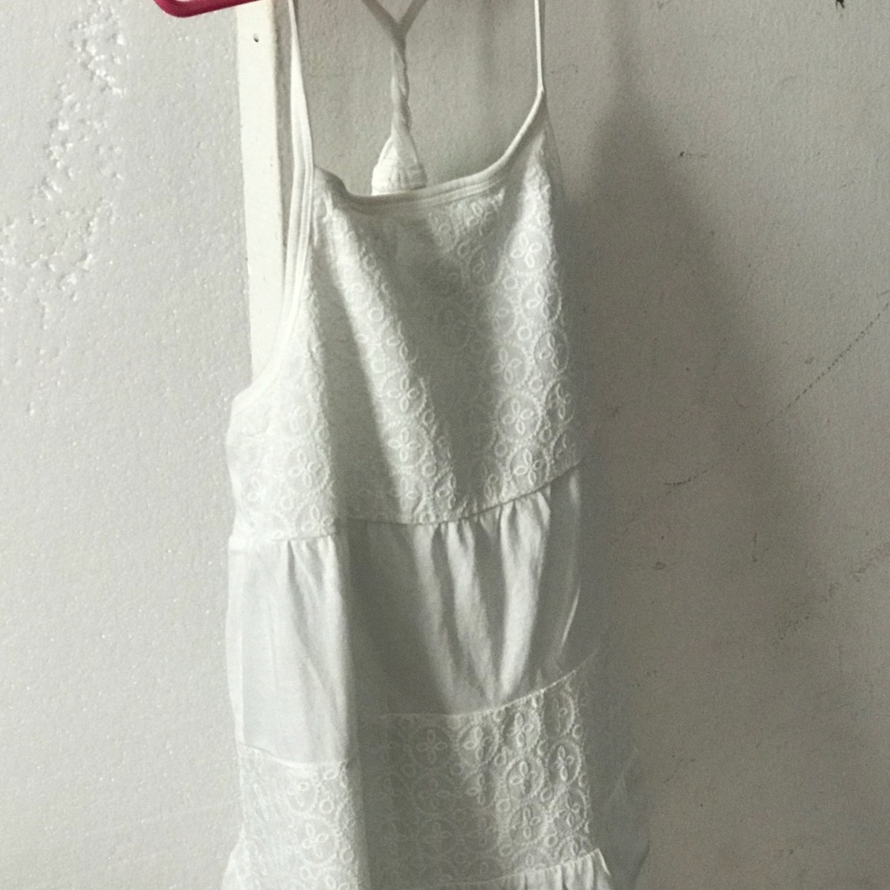 Girl white top